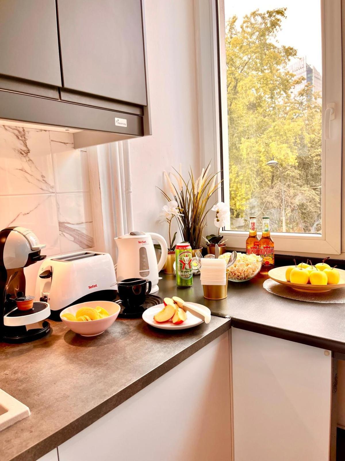 Petit 1 Bed Room Condo Warszawa Center מראה חיצוני תמונה